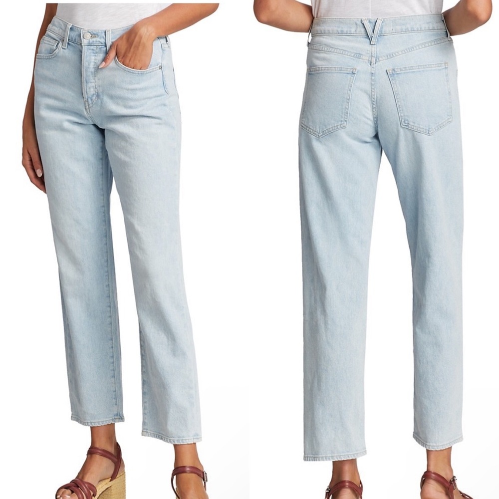 Veronica Beard Blake Straight Leg Cropped Jeans Sz 29 NWT